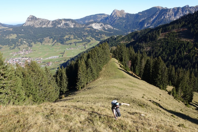 Lochgehrenkopf - Lochgehrenspitze - Sulzspitze - Strindschartenkopf - Litnisschrofen - Krinnenspitze - Nesselwngle