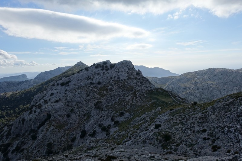 Cuber - Puig de l Ofre - Puig de na Franquesa - Puig de sa Rateta - Cuber