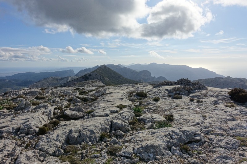 Cuber - Puig de l Ofre - Puig de na Franquesa - Puig de sa Rateta - Cuber