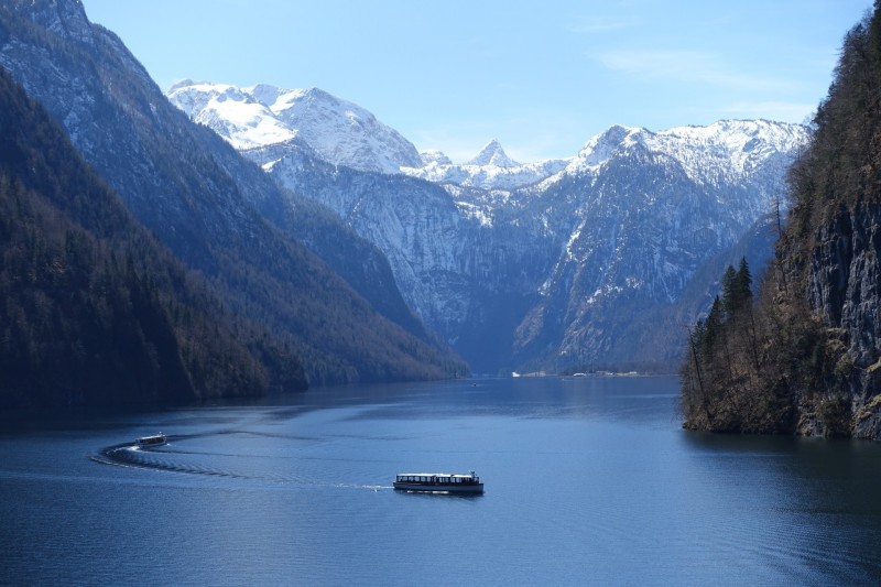 Dörfl - Malerwinkel - Schiffsanleger Königssee