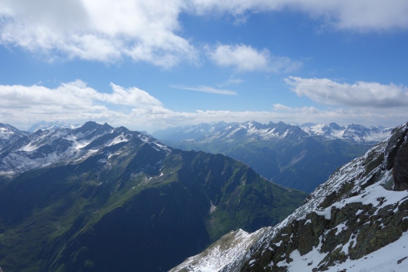 Edmund-Graf-H�tte - Hoher Riffler - Kleiner Riffler - Edmund-Graf-H�tte