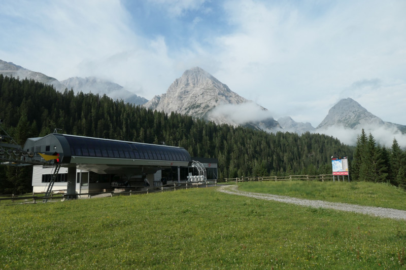 Ehrwald Almbahn - Ehrwalder Alm - Seebensee - Coburger Htte - Ehrwald Almbahn