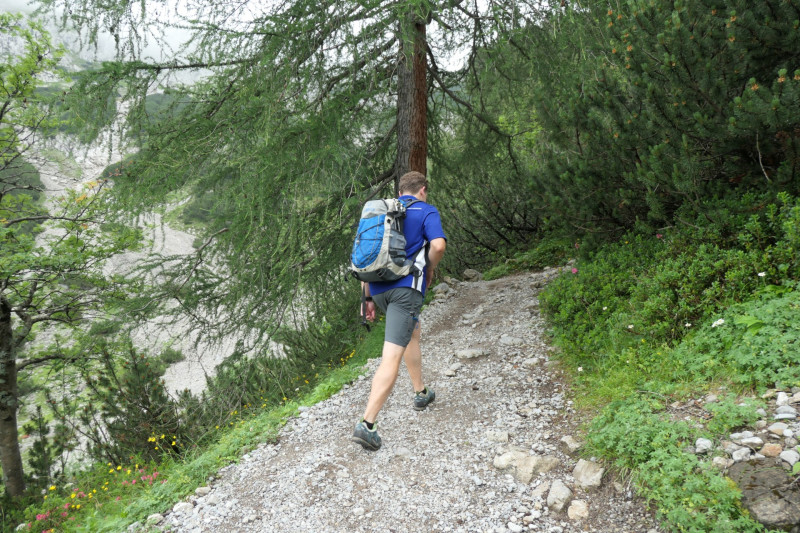 Ehrwald Almbahn - Ehrwalder Alm - Seebensee - Coburger Htte - Ehrwald Almbahn