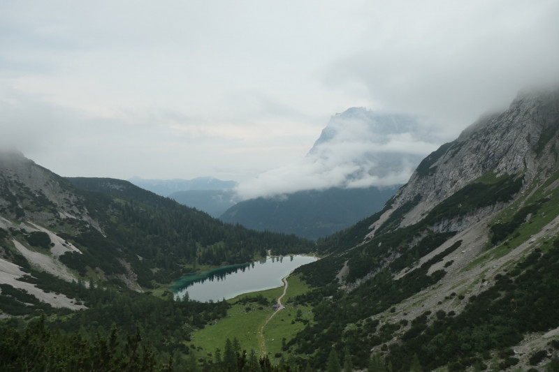 Ehrwald Almbahn - Ehrwalder Alm - Seebensee - Coburger Htte - Ehrwald Almbahn