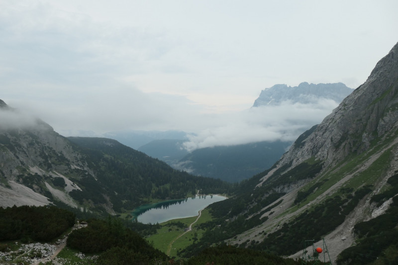 Ehrwald Almbahn - Ehrwalder Alm - Seebensee - Coburger Htte - Ehrwald Almbahn
