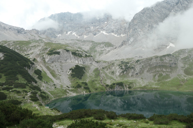 Ehrwald Almbahn - Ehrwalder Alm - Seebensee - Coburger Htte - Ehrwald Almbahn