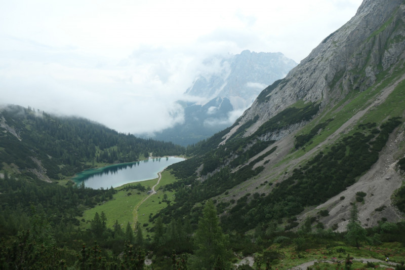 Ehrwald Almbahn - Ehrwalder Alm - Seebensee - Coburger Htte - Ehrwald Almbahn