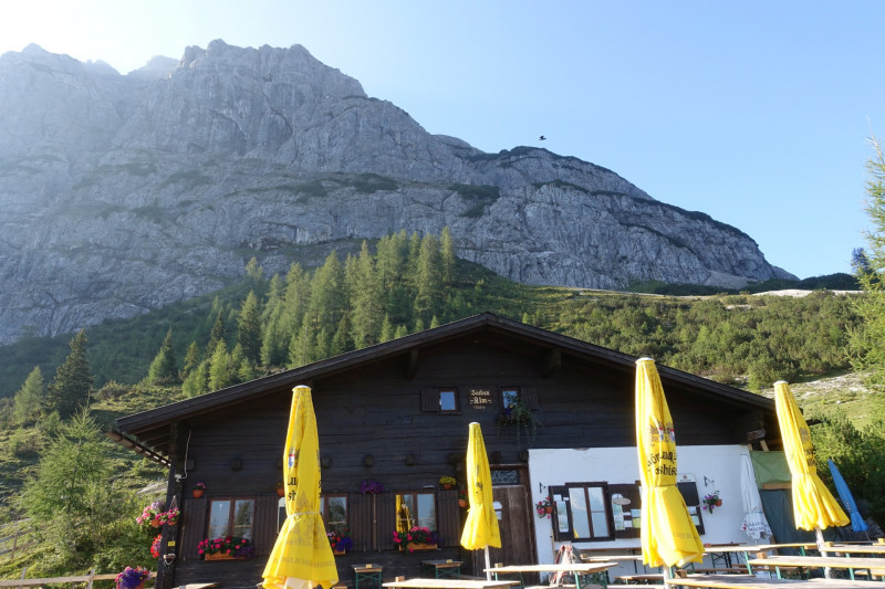 Seeben-Klettersteig - Klettersteig Tajakante - Coburger Klettersteig - Coburger Hütte - Coburger Rast