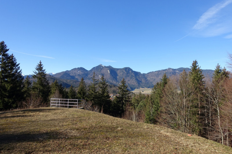 Eschenlohe - Heldenkreuz - Osterfeuerspitze - Hirschlaine