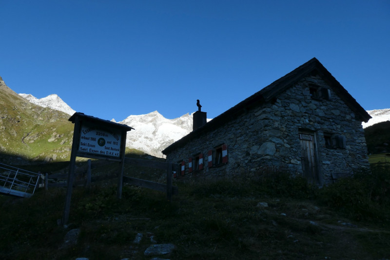 Essener-Rostocker H�tte - Rostocker Eck - Malhamspitze-n- - Mittlere Malhamspitze - Essener-Rostocker H�tte