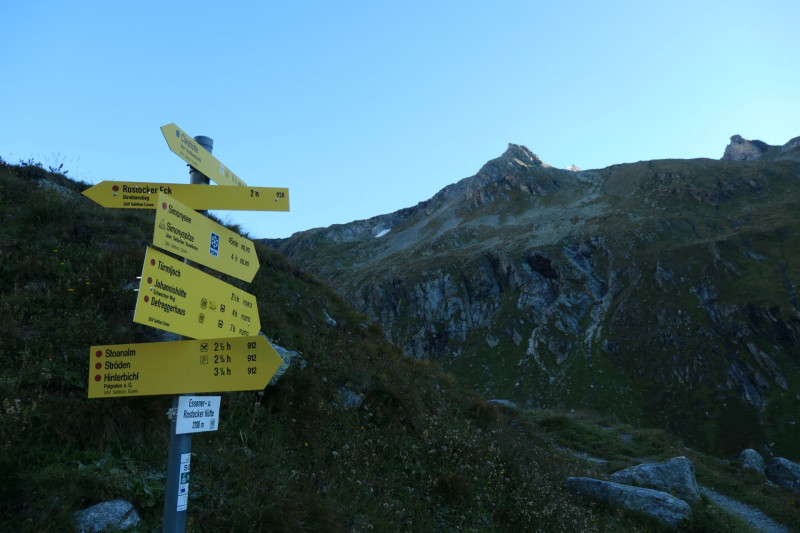 Essener-Rostocker H�tte - Rostocker Eck - Malhamspitze-n- - Mittlere Malhamspitze - Essener-Rostocker H�tte