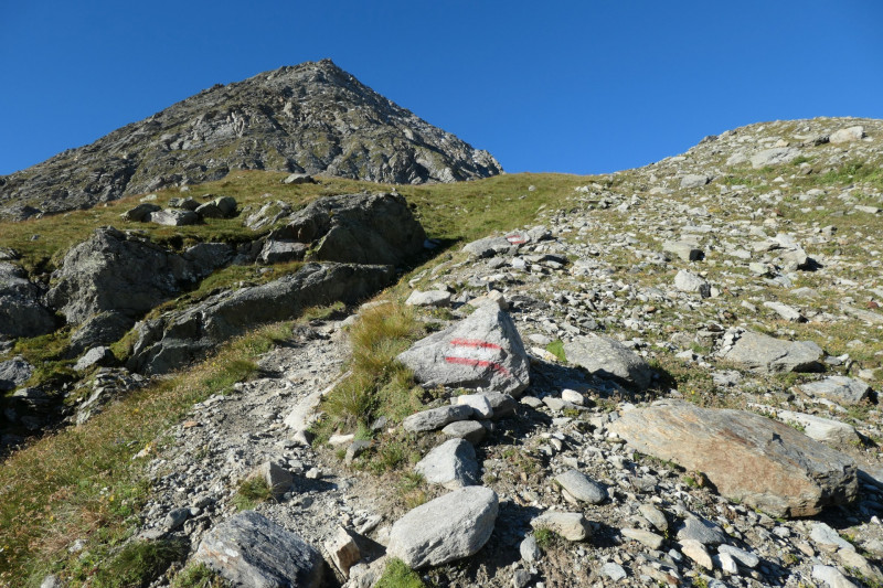 Essener-Rostocker H�tte - Rostocker Eck - Malhamspitze-n- - Mittlere Malhamspitze - Essener-Rostocker H�tte