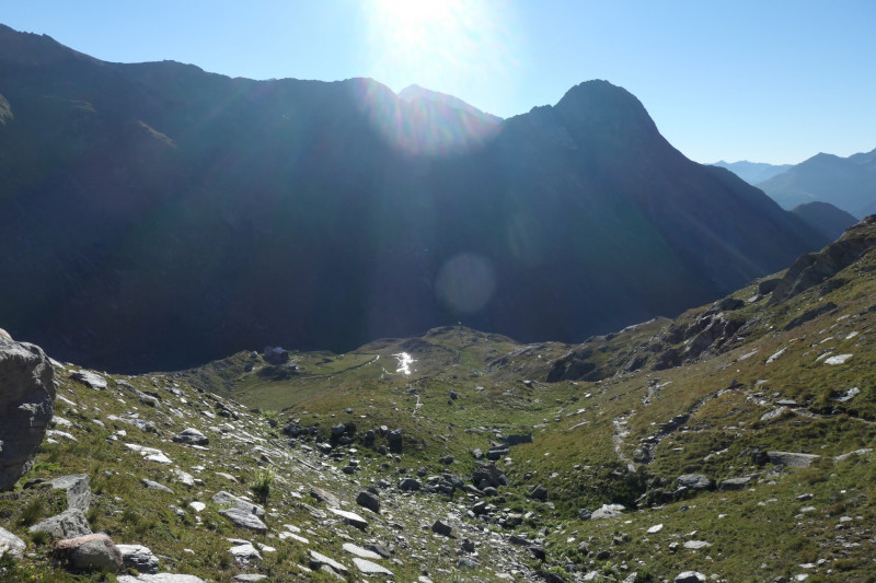 Essener-Rostocker H�tte - Rostocker Eck - Malhamspitze-n- - Mittlere Malhamspitze - Essener-Rostocker H�tte