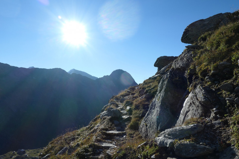 Essener-Rostocker H�tte - Rostocker Eck - Malhamspitze-n- - Mittlere Malhamspitze - Essener-Rostocker H�tte