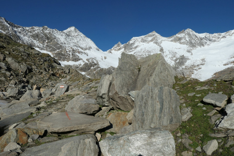 Essener-Rostocker H�tte - Rostocker Eck - Malhamspitze-n- - Mittlere Malhamspitze - Essener-Rostocker H�tte