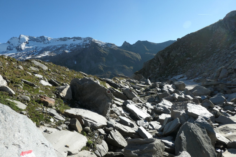 Essener-Rostocker H�tte - Rostocker Eck - Malhamspitze-n- - Mittlere Malhamspitze - Essener-Rostocker H�tte