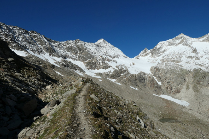 Essener-Rostocker H�tte - Rostocker Eck - Malhamspitze-n- - Mittlere Malhamspitze - Essener-Rostocker H�tte