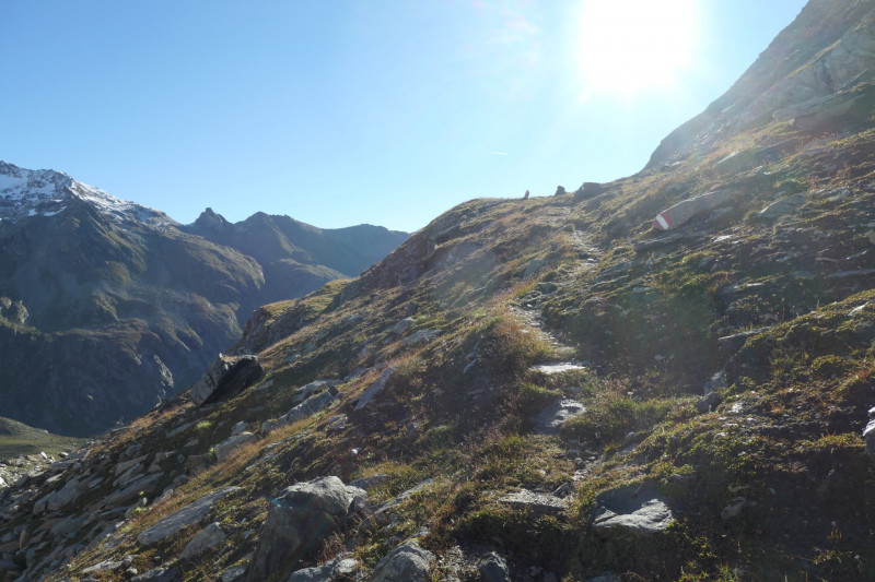 Essener-Rostocker H�tte - Rostocker Eck - Malhamspitze-n- - Mittlere Malhamspitze - Essener-Rostocker H�tte