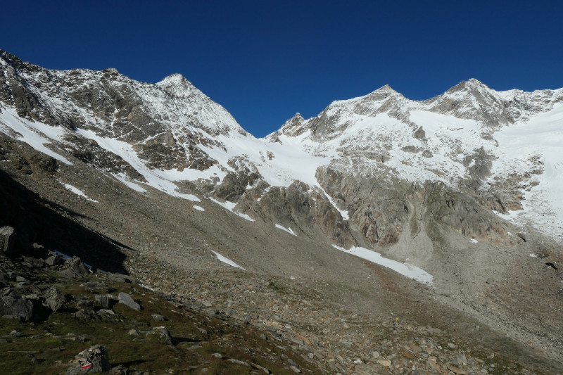 Essener-Rostocker H�tte - Rostocker Eck - Malhamspitze-n- - Mittlere Malhamspitze - Essener-Rostocker H�tte