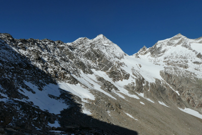 Essener-Rostocker H�tte - Rostocker Eck - Malhamspitze-n- - Mittlere Malhamspitze - Essener-Rostocker H�tte