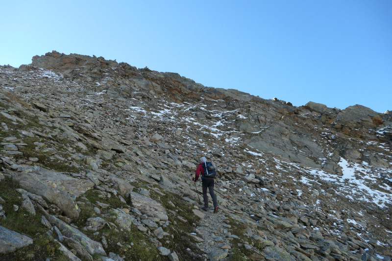 Essener-Rostocker H�tte - Rostocker Eck - Malhamspitze-n- - Mittlere Malhamspitze - Essener-Rostocker H�tte