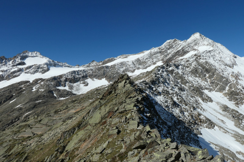 Essener-Rostocker H�tte - Rostocker Eck - Malhamspitze-n- - Mittlere Malhamspitze - Essener-Rostocker H�tte