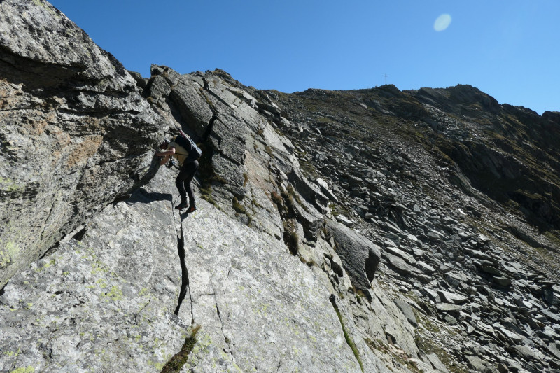 Essener-Rostocker H�tte - Rostocker Eck - Malhamspitze-n- - Mittlere Malhamspitze - Essener-Rostocker H�tte