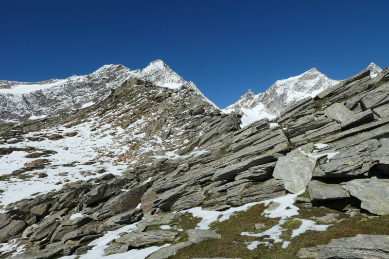 Essener-Rostocker H�tte - Rostocker Eck - Malhamspitze-n- - Mittlere Malhamspitze - Essener-Rostocker H�tte