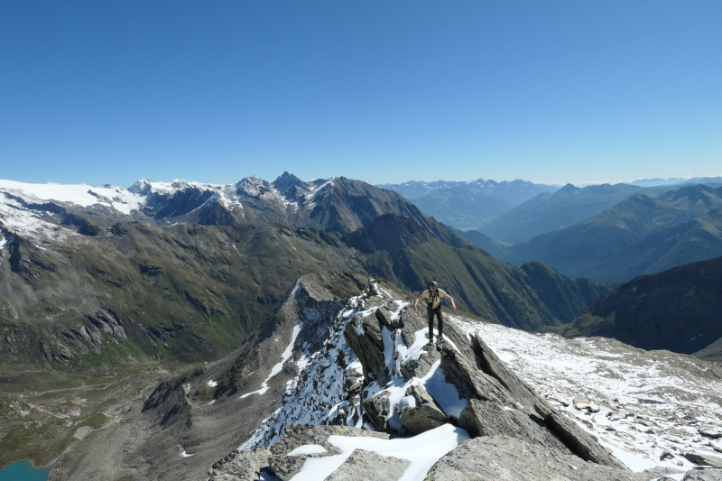 Essener-Rostocker H�tte - Rostocker Eck - Malhamspitze-n- - Mittlere Malhamspitze - Essener-Rostocker H�tte