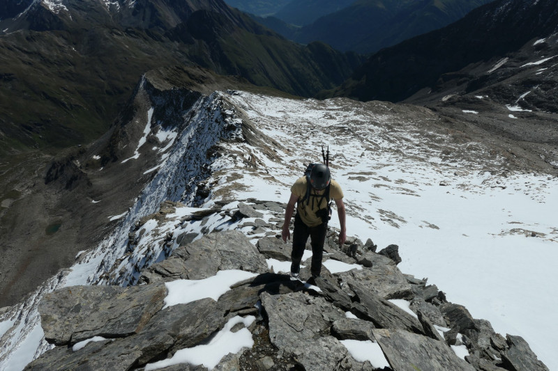 Essener-Rostocker H�tte - Rostocker Eck - Malhamspitze-n- - Mittlere Malhamspitze - Essener-Rostocker H�tte