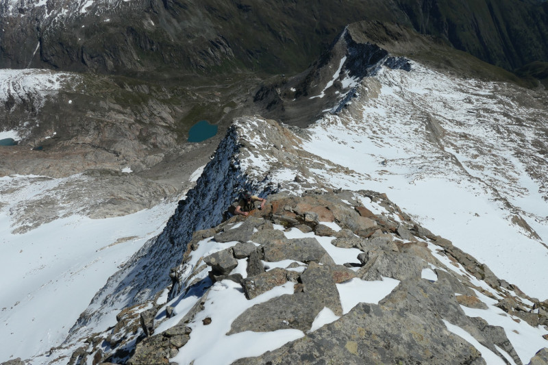 Essener-Rostocker H�tte - Rostocker Eck - Malhamspitze-n- - Mittlere Malhamspitze - Essener-Rostocker H�tte