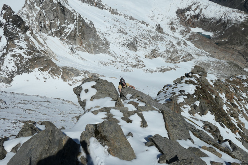 Essener-Rostocker H�tte - Rostocker Eck - Malhamspitze-n- - Mittlere Malhamspitze - Essener-Rostocker H�tte