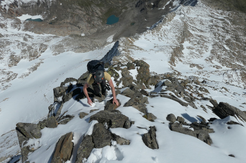 Essener-Rostocker H�tte - Rostocker Eck - Malhamspitze-n- - Mittlere Malhamspitze - Essener-Rostocker H�tte