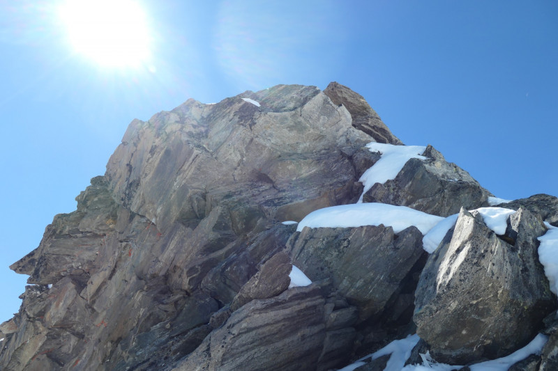 Essener-Rostocker H�tte - Rostocker Eck - Malhamspitze-n- - Mittlere Malhamspitze - Essener-Rostocker H�tte