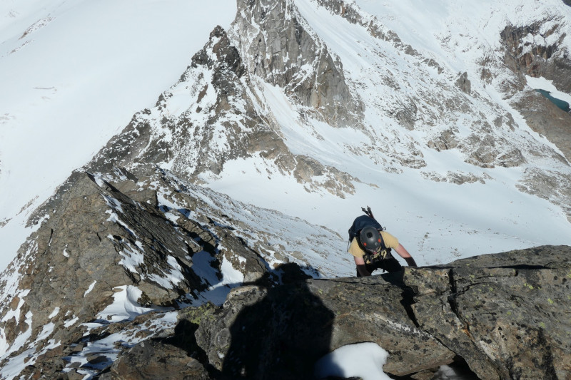 Essener-Rostocker H�tte - Rostocker Eck - Malhamspitze-n- - Mittlere Malhamspitze - Essener-Rostocker H�tte