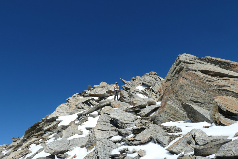 Essener-Rostocker H�tte - Rostocker Eck - Malhamspitze-n- - Mittlere Malhamspitze - Essener-Rostocker H�tte