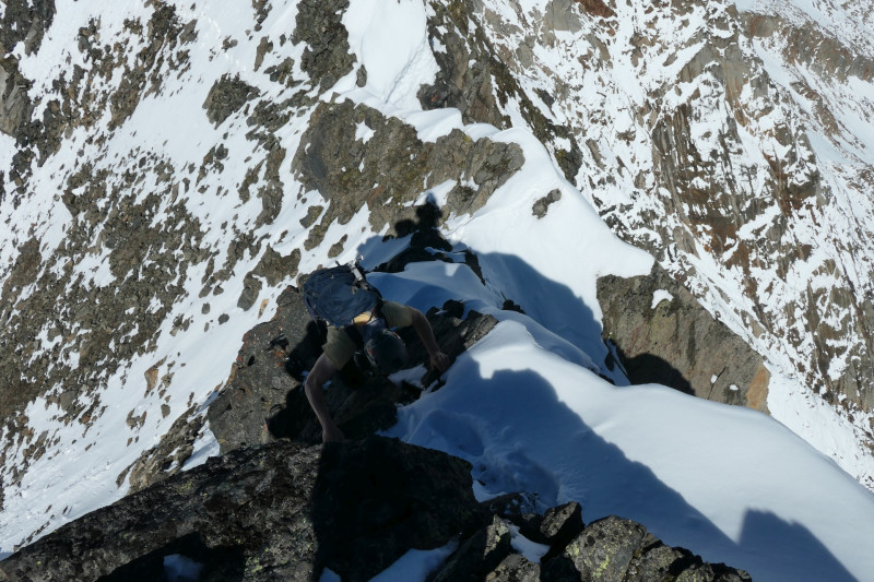 Essener-Rostocker H�tte - Rostocker Eck - Malhamspitze-n- - Mittlere Malhamspitze - Essener-Rostocker H�tte