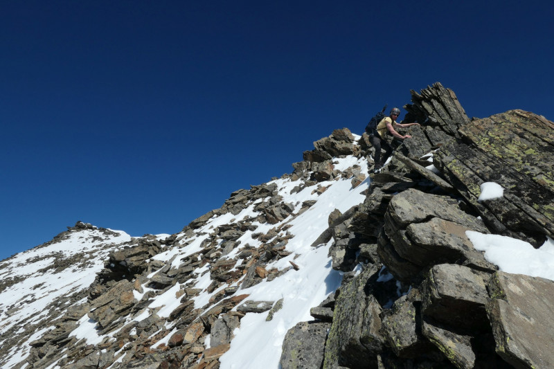 Essener-Rostocker H�tte - Rostocker Eck - Malhamspitze-n- - Mittlere Malhamspitze - Essener-Rostocker H�tte