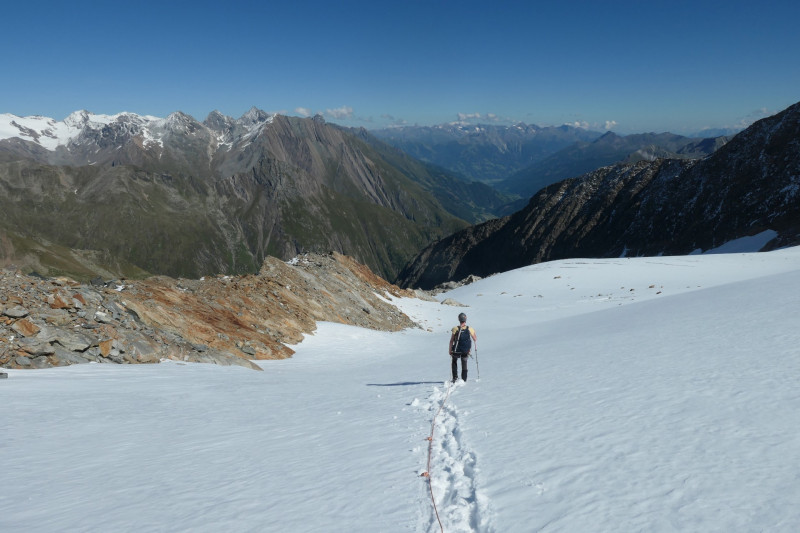 Essener-Rostocker H�tte - Rostocker Eck - Malhamspitze-n- - Mittlere Malhamspitze - Essener-Rostocker H�tte