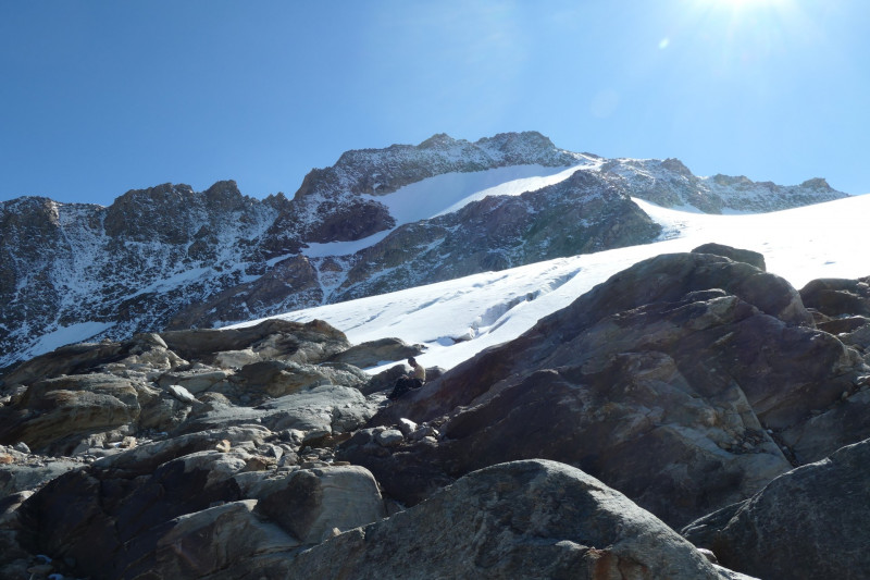 Essener-Rostocker H�tte - Rostocker Eck - Malhamspitze-n- - Mittlere Malhamspitze - Essener-Rostocker H�tte