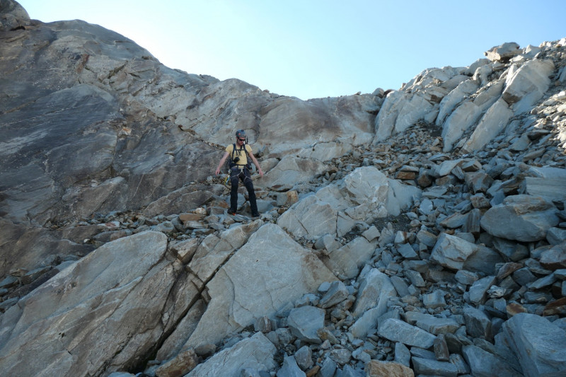 Essener-Rostocker H�tte - Rostocker Eck - Malhamspitze-n- - Mittlere Malhamspitze - Essener-Rostocker H�tte