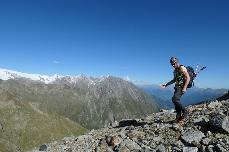 Essener-Rostocker H�tte - Rostocker Eck - Malhamspitze-n- - Mittlere Malhamspitze - Essener-Rostocker H�tte