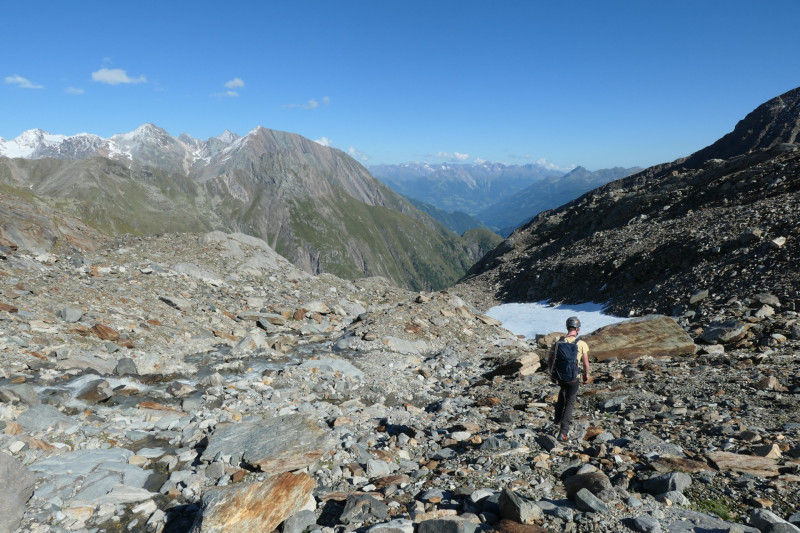 Essener-Rostocker H�tte - Rostocker Eck - Malhamspitze-n- - Mittlere Malhamspitze - Essener-Rostocker H�tte