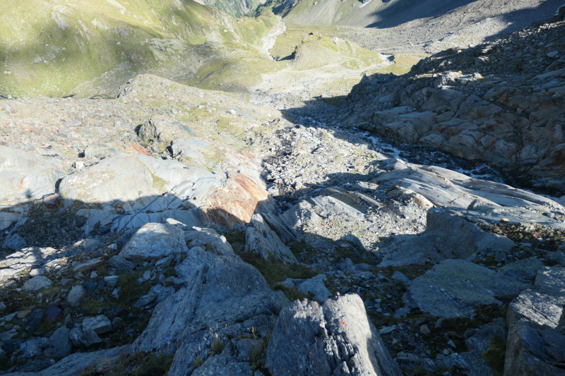 Essener-Rostocker H�tte - Rostocker Eck - Malhamspitze-n- - Mittlere Malhamspitze - Essener-Rostocker H�tte