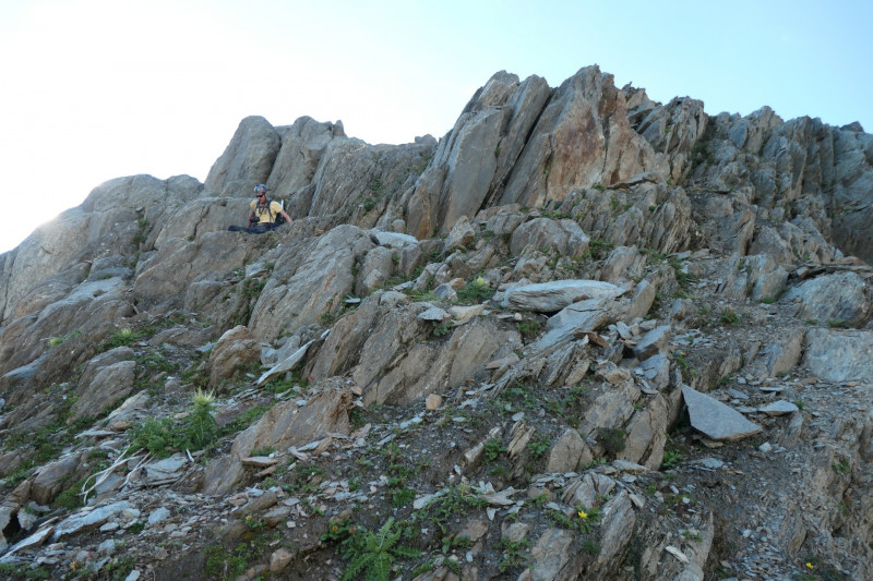 Essener-Rostocker H�tte - Rostocker Eck - Malhamspitze-n- - Mittlere Malhamspitze - Essener-Rostocker H�tte