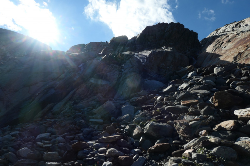 Essener-Rostocker H�tte - Rostocker Eck - Malhamspitze-n- - Mittlere Malhamspitze - Essener-Rostocker H�tte