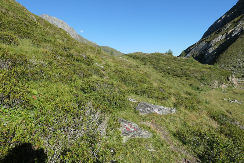 Essener-Rostocker H�tte - Rostocker Eck - Malhamspitze-n- - Mittlere Malhamspitze - Essener-Rostocker H�tte