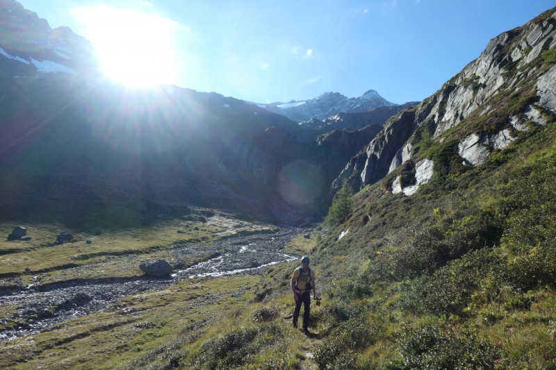 Essener-Rostocker H�tte - Rostocker Eck - Malhamspitze-n- - Mittlere Malhamspitze - Essener-Rostocker H�tte