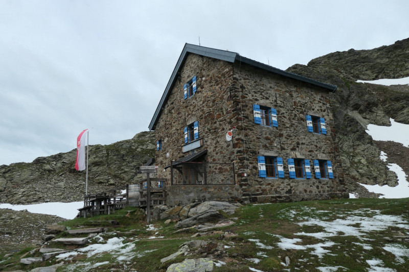 Flaggerschartenhtte - Tagewaldhorn - Distelsee - Niedereck - Penser Joch