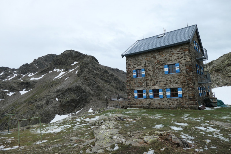 Flaggerschartenhtte - Tagewaldhorn - Distelsee - Niedereck - Penser Joch